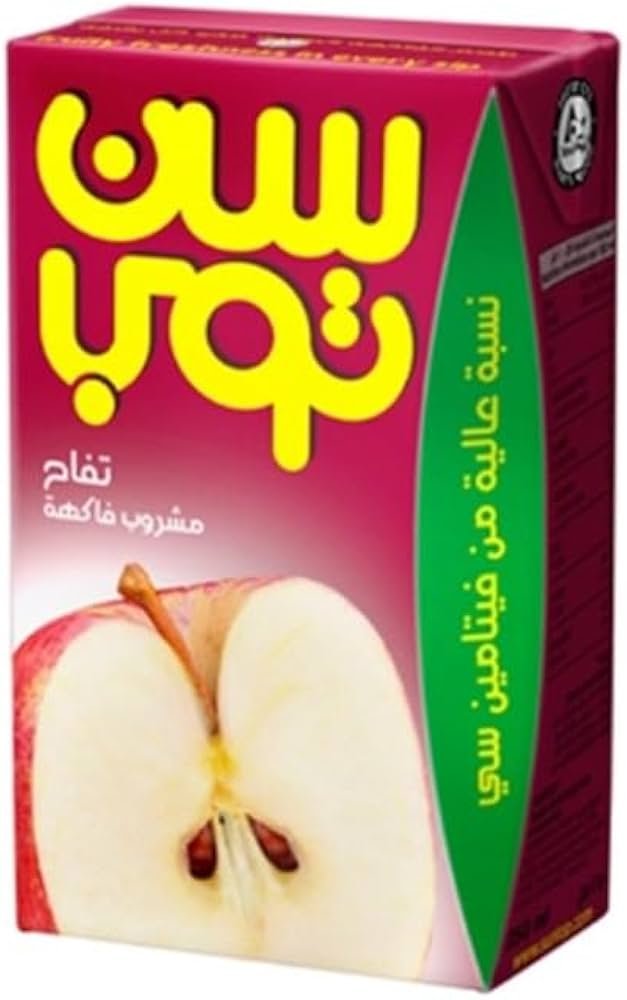 سن توب تفاح 250 ملي