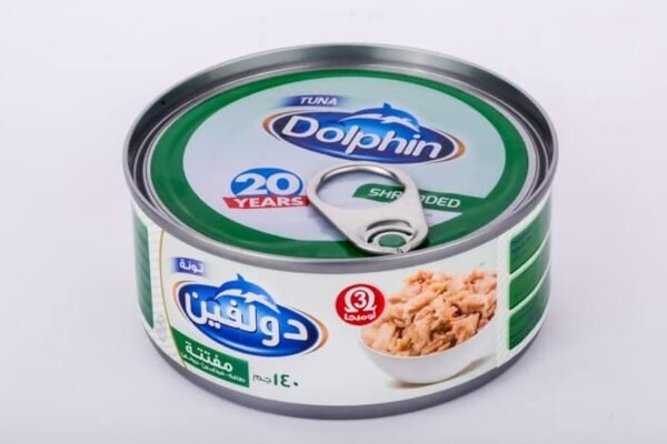 دولفين تونه مفتته عاديه 140 جم