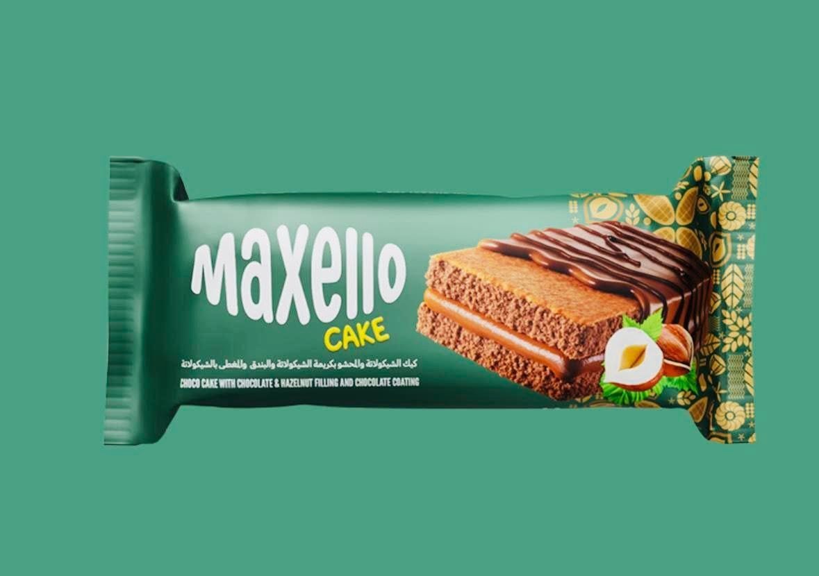 كك مربع ماكسيلو شيكولاته بندق