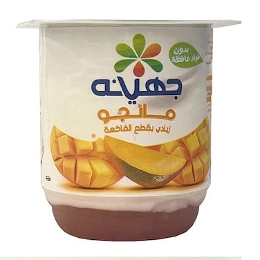 زبادي جهينه بقطع المانجو