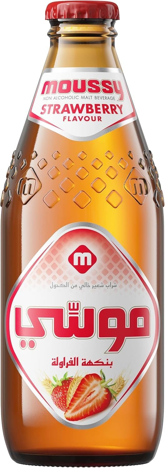موسي مشروب شعير بنكهة الفراولة 275ملي
