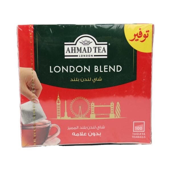 شاى احمد تى 100 فتله لندنى