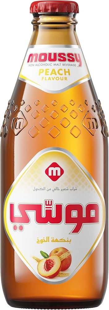 موسي مشروب شعير بنكهة الخوخ 275ملي