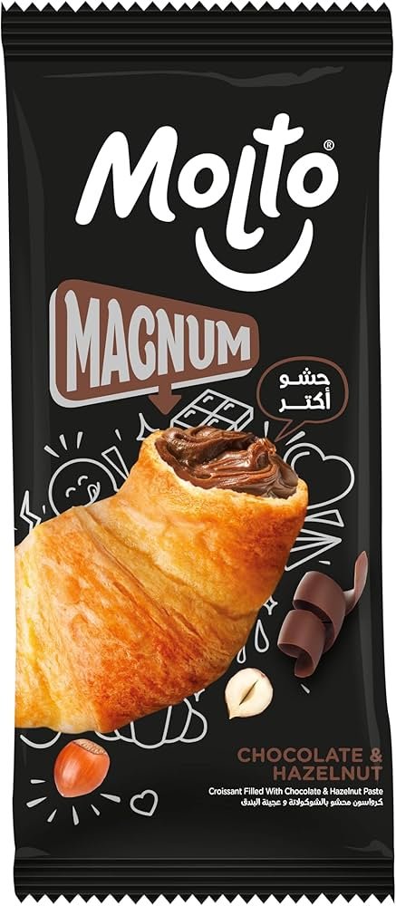 مولتو ماجنم شكولاته وبندق