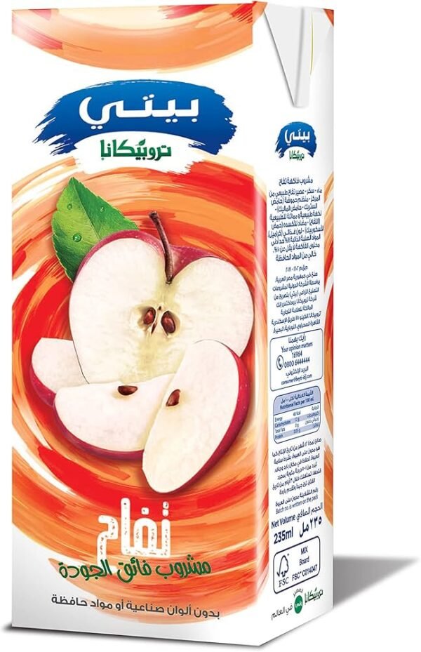 بيتي عصير تفاح 235 ملي