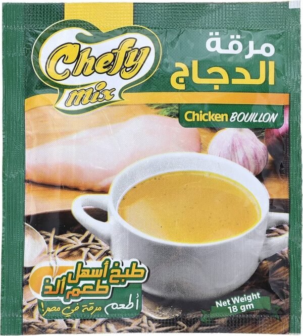 مرقة دجاج شيفى 18جم