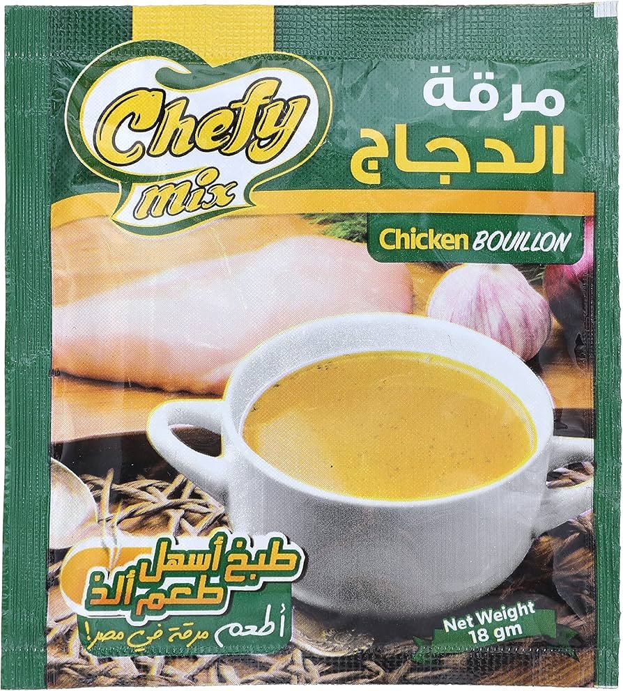 مرقة دجاج شيفى 18جم