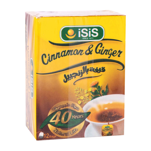 ايزيس قرفه بالزنجبيل فتله 12*2 جم