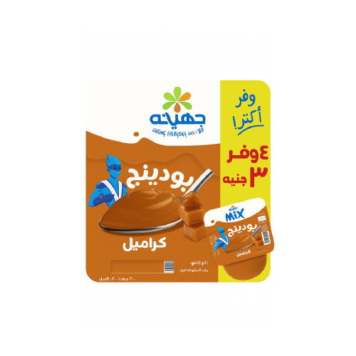 جهينه بودنج ميكس كراميل 100جم 4ق